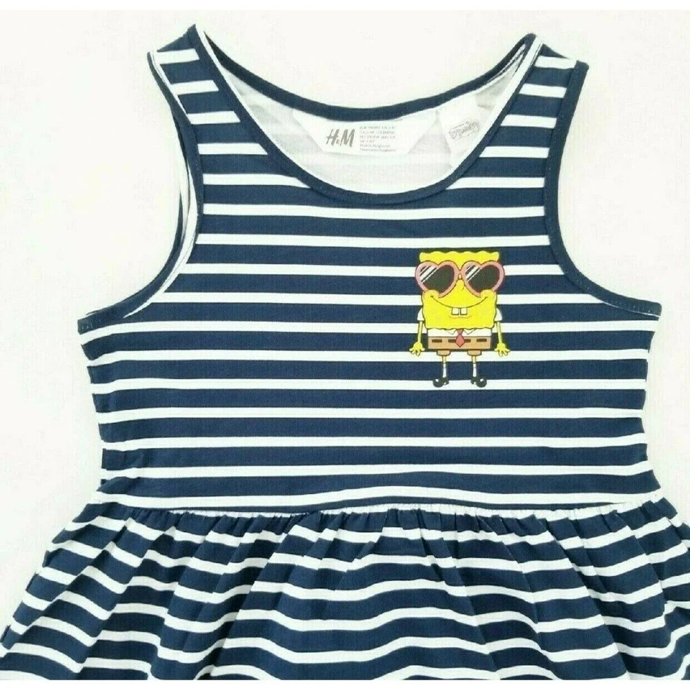 H&M SpongeBob Tank Dress NWT | 2-4 Y